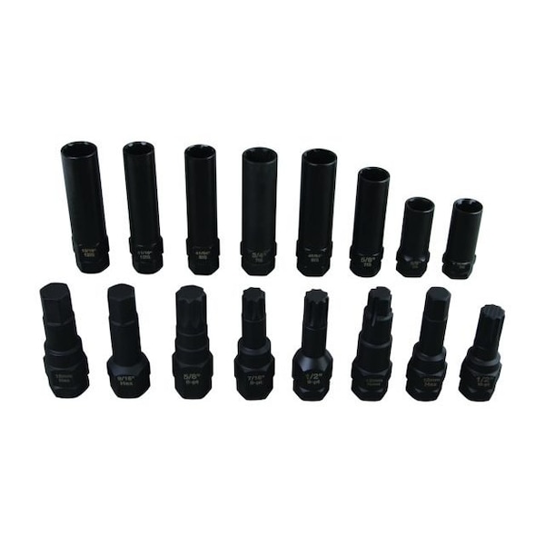 CalVan Tools 16 PIECE WHEEL LOCK MASTER KEY SET CV75510 Zoro